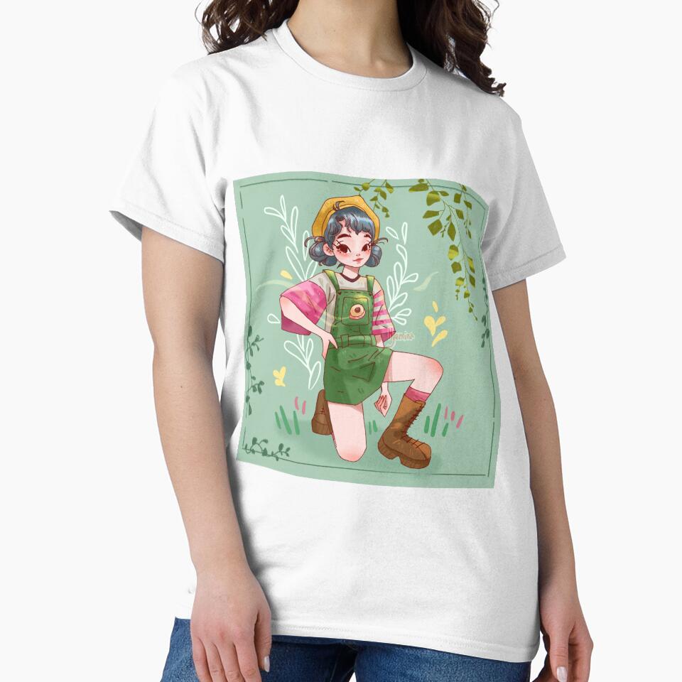 Summer Plant Girl by HYEMINA