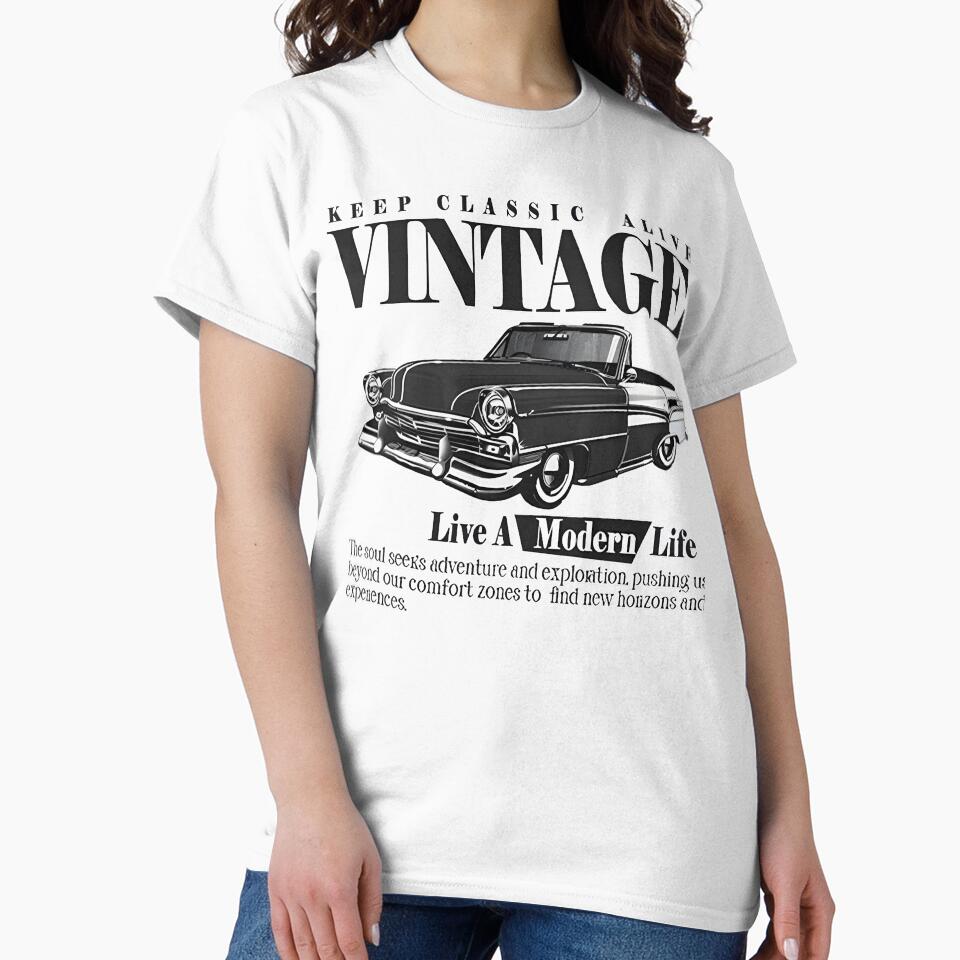 Vintage Car Classic by AestheticPrintStudio