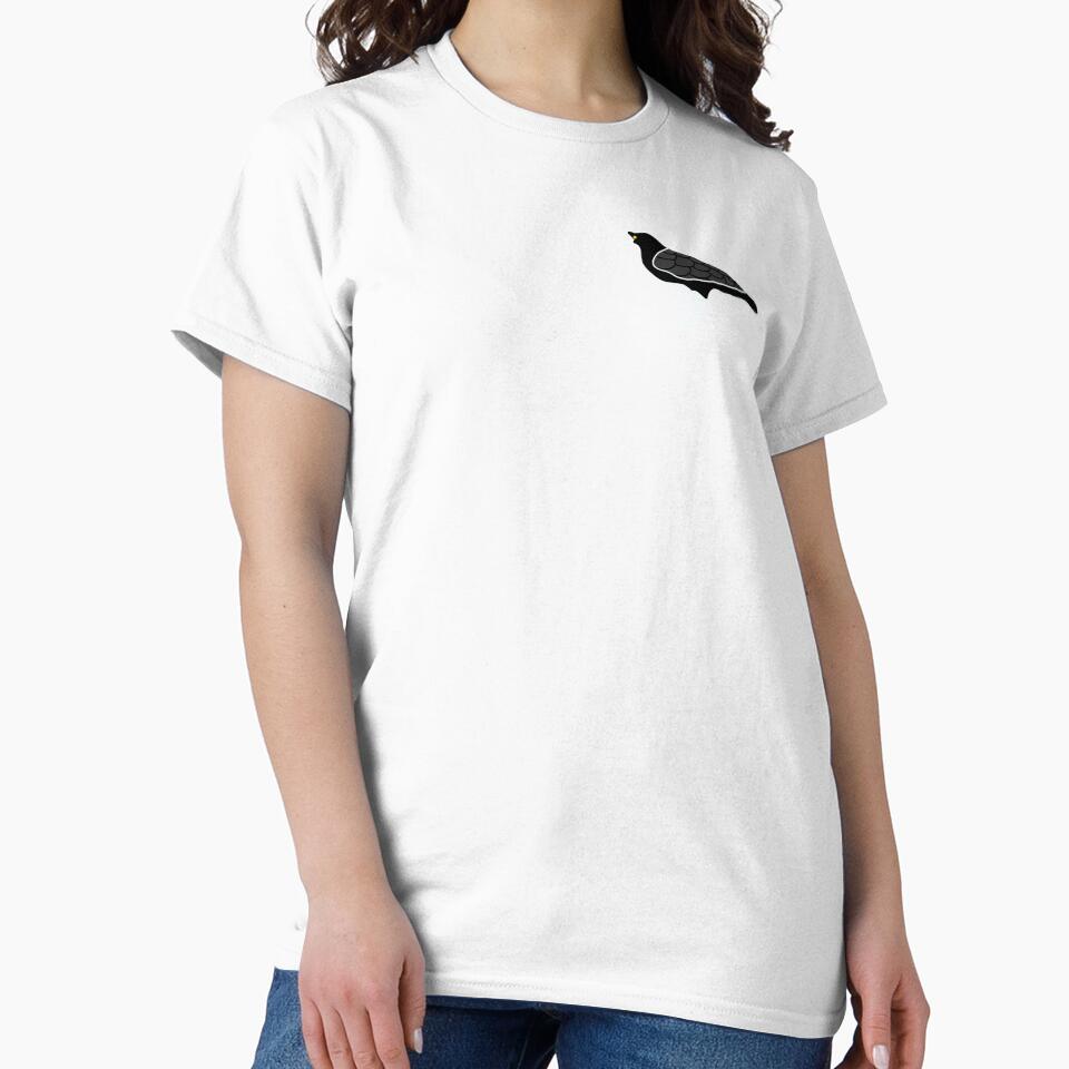 Minimalist crow logo by Provinces de France