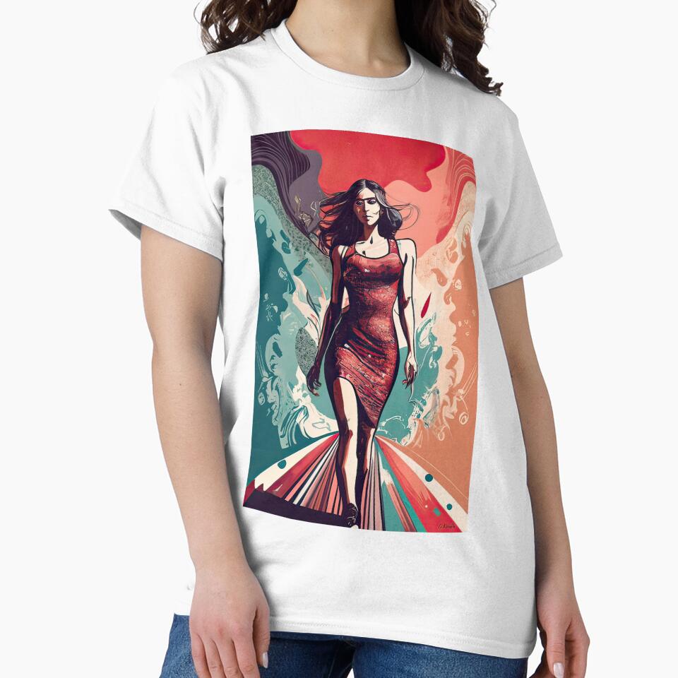 woman in red by GFORCE_SHOP