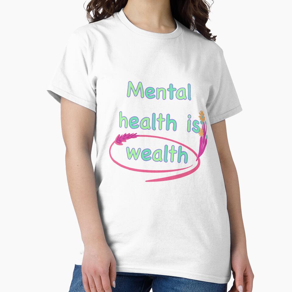 Mental health tee by TheChanhuesco