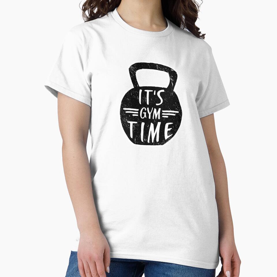 VINTAGE KETTLEBELL, ITS GYM TIME, BY SUBGIRL by SUBGIRL