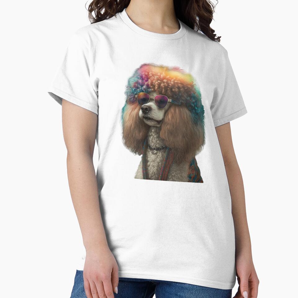 Hippie poodle by AnimalArtPhotos