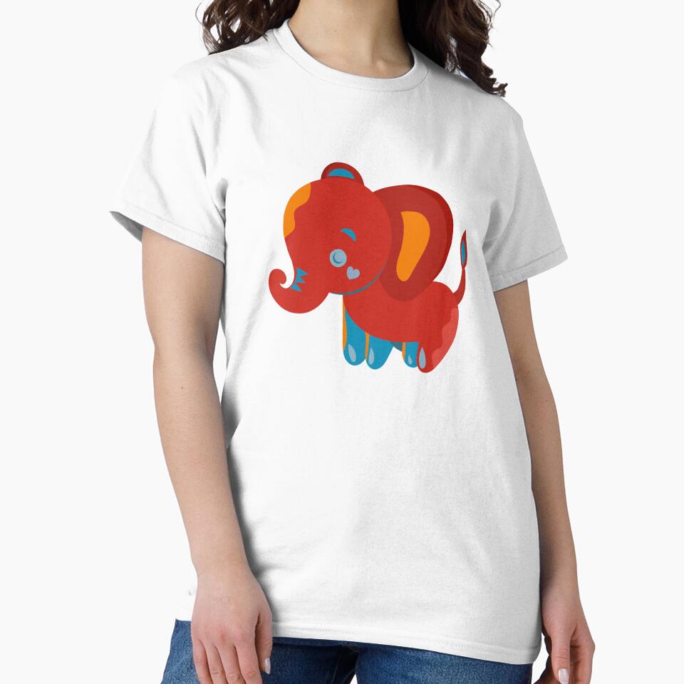 bright elephant calf by TheChanhuesco