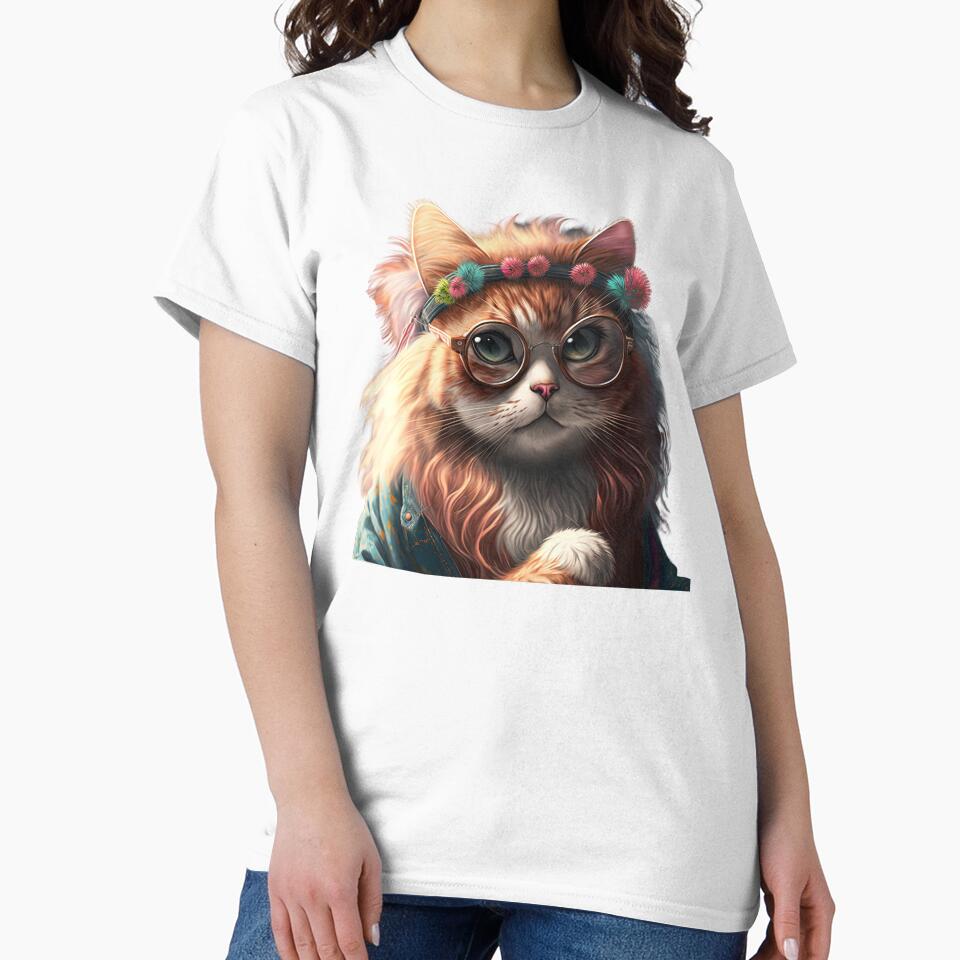 Hippy cat by AnimalArtPhotos