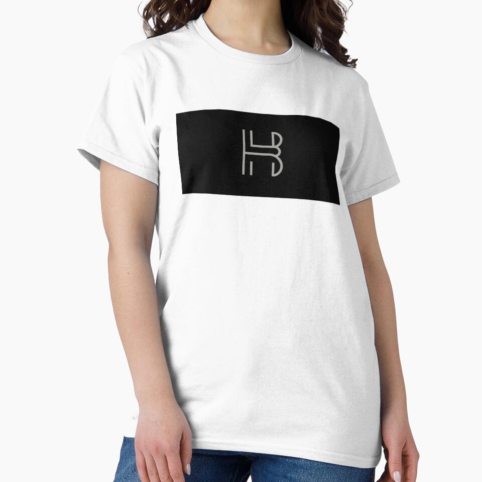 Minimalist Monogram Baseball Cap with ‘HB’ Logo by IndianShopper