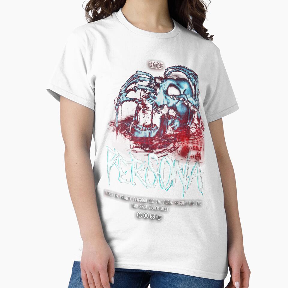 Persona - Scary eerie Skull by VaporwaveStreet