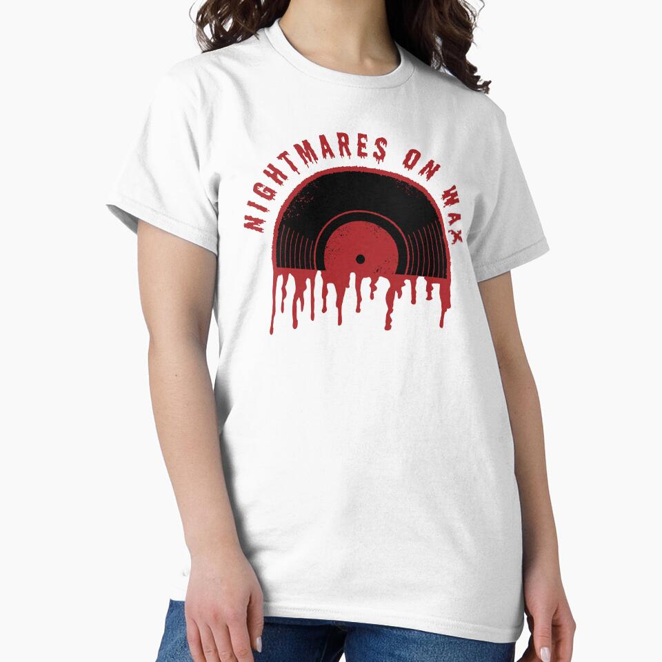 Nightmares On Wax Record Player with dripping blood by Jdawnink