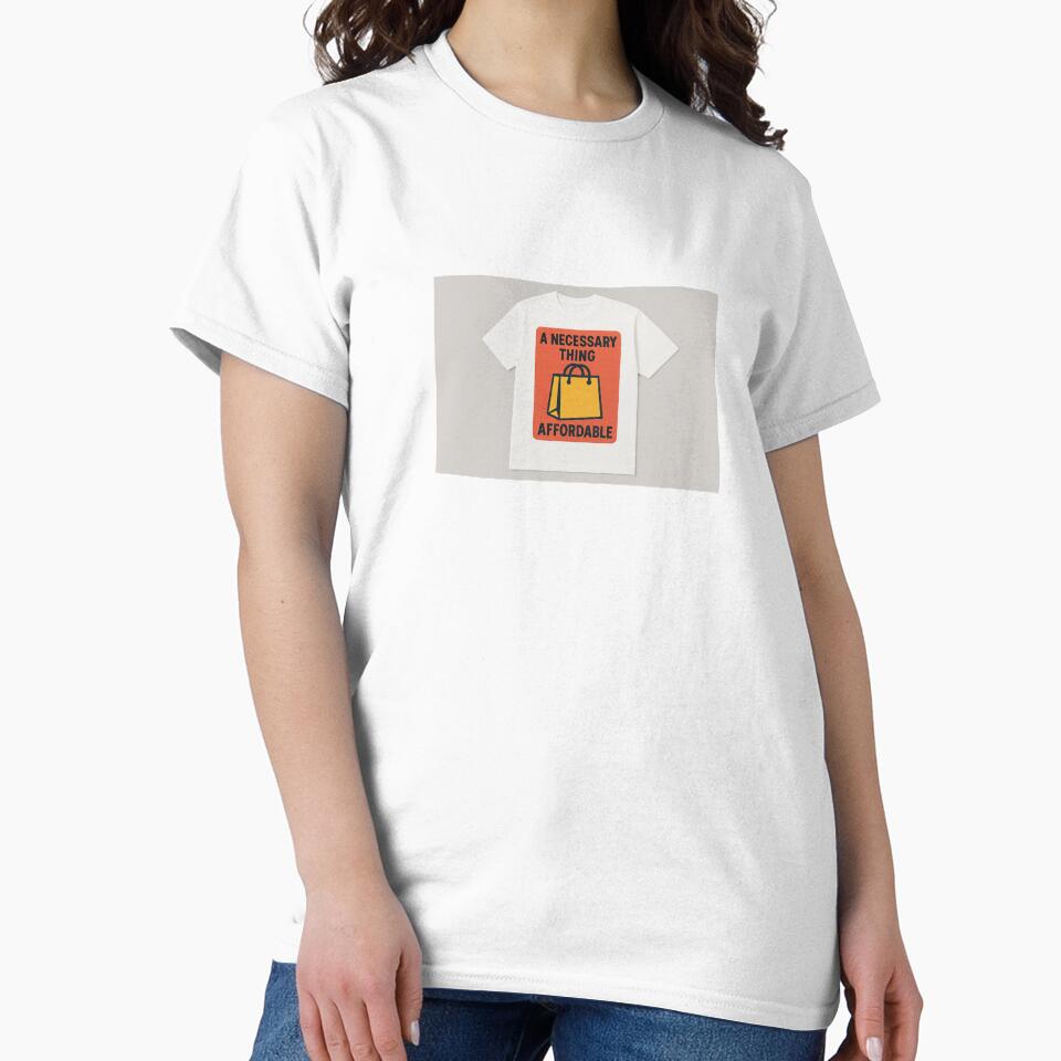 A Necessary Thing – Affordable Shopping Bag Graphic T-Shirt by NomadUSArt
