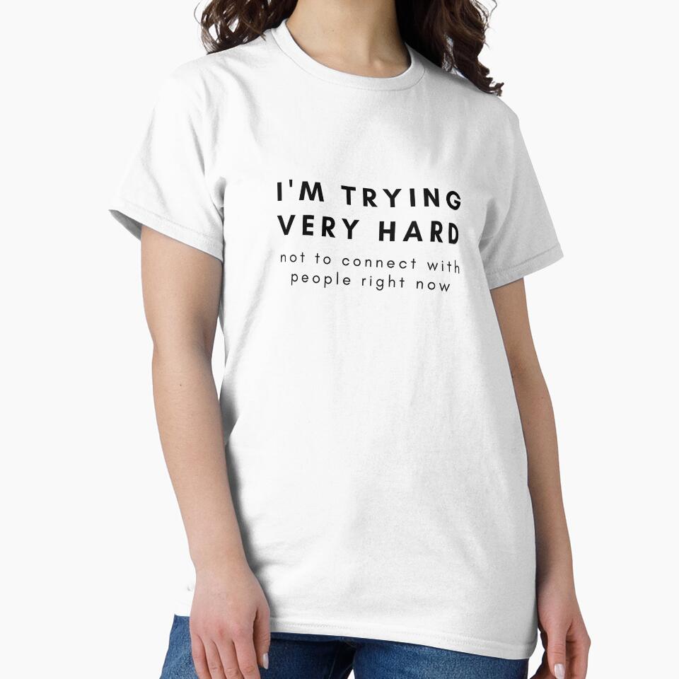 I'm trying very hard not to connect with people right now by DesignsbyMelB