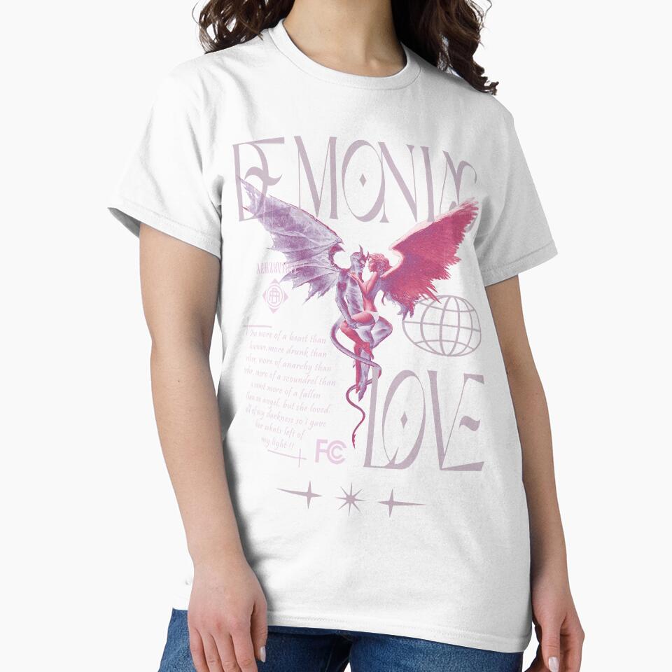 Demoniac love  Aesthetic - Vaporweave streetwear by VaporwaveStreet