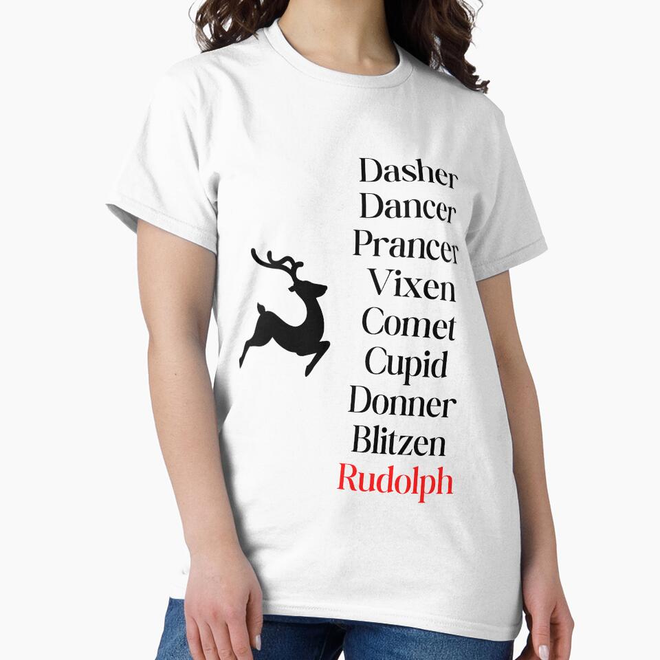 Simple Reindeer Names with Reindeer by SimpleSteve
