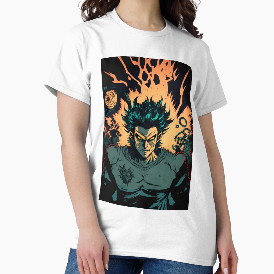 Anime Demon Son with fire1 by Bubblebuk