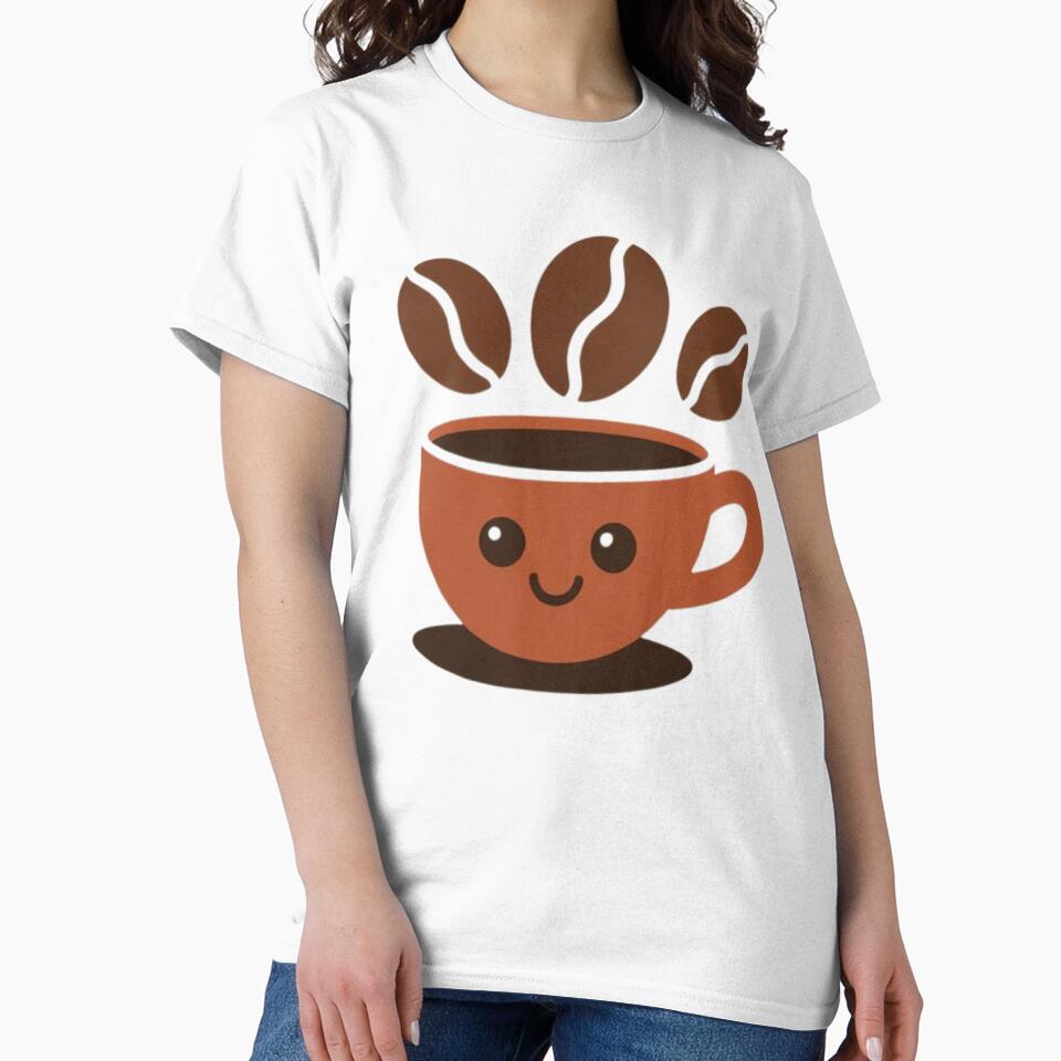 Coffee Lover Design –Cute Coffee Cup by AGRO ART