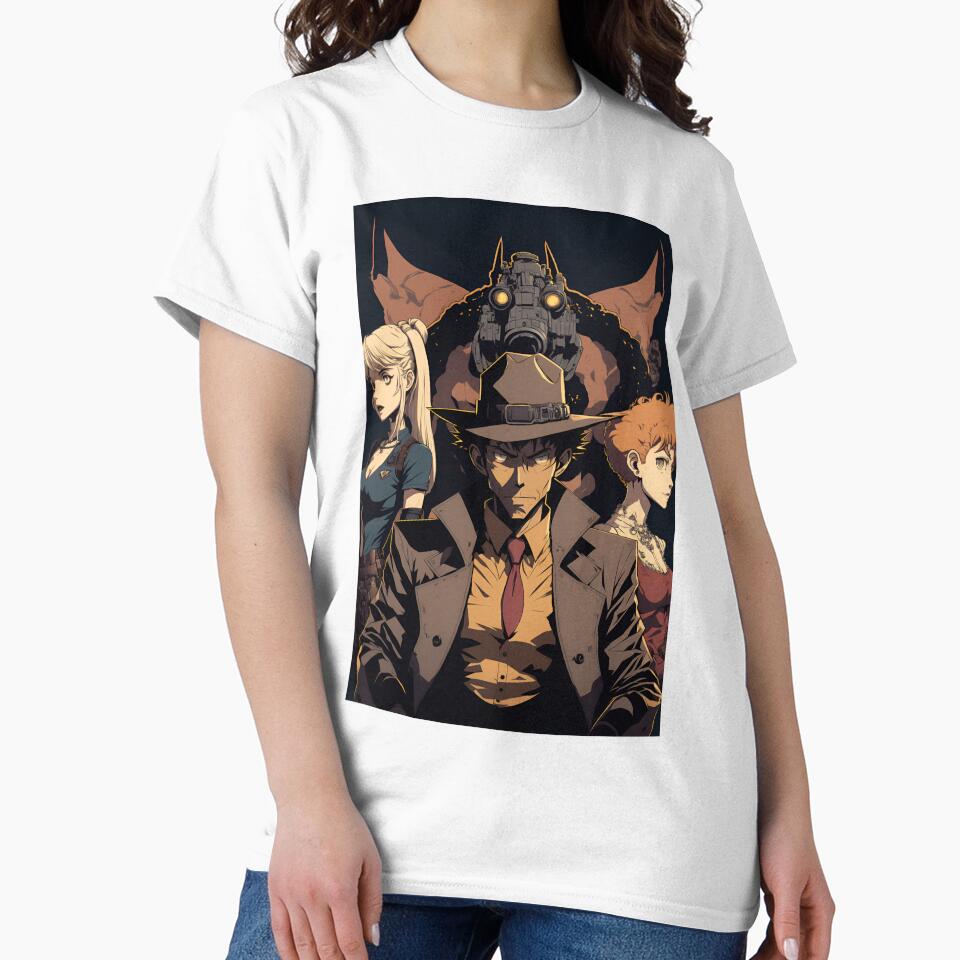 Anime Detective Man with his sidekicks by Bubblebuk