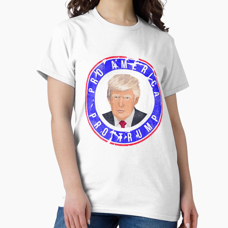 Pro America Pro Trump T-Shirt for Men and Women by AllStarMerch