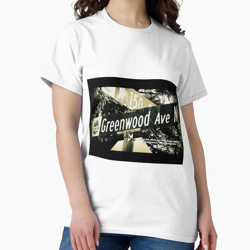 Greenwood Avenue1, Shoreline, Washington by Mistah Wilson by The Street Sign Store