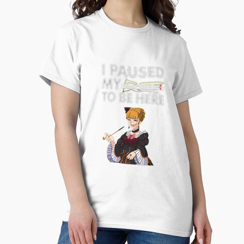 I paused my Umineko When They Cry to be here by Goldenvexa