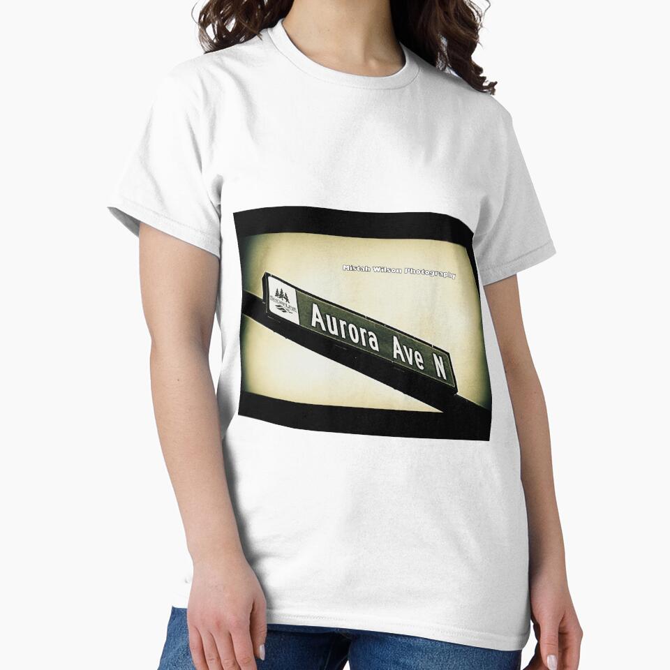 Aurora Avenue, Shoreline, Washington by Mistah Wilson by The Street Sign Store