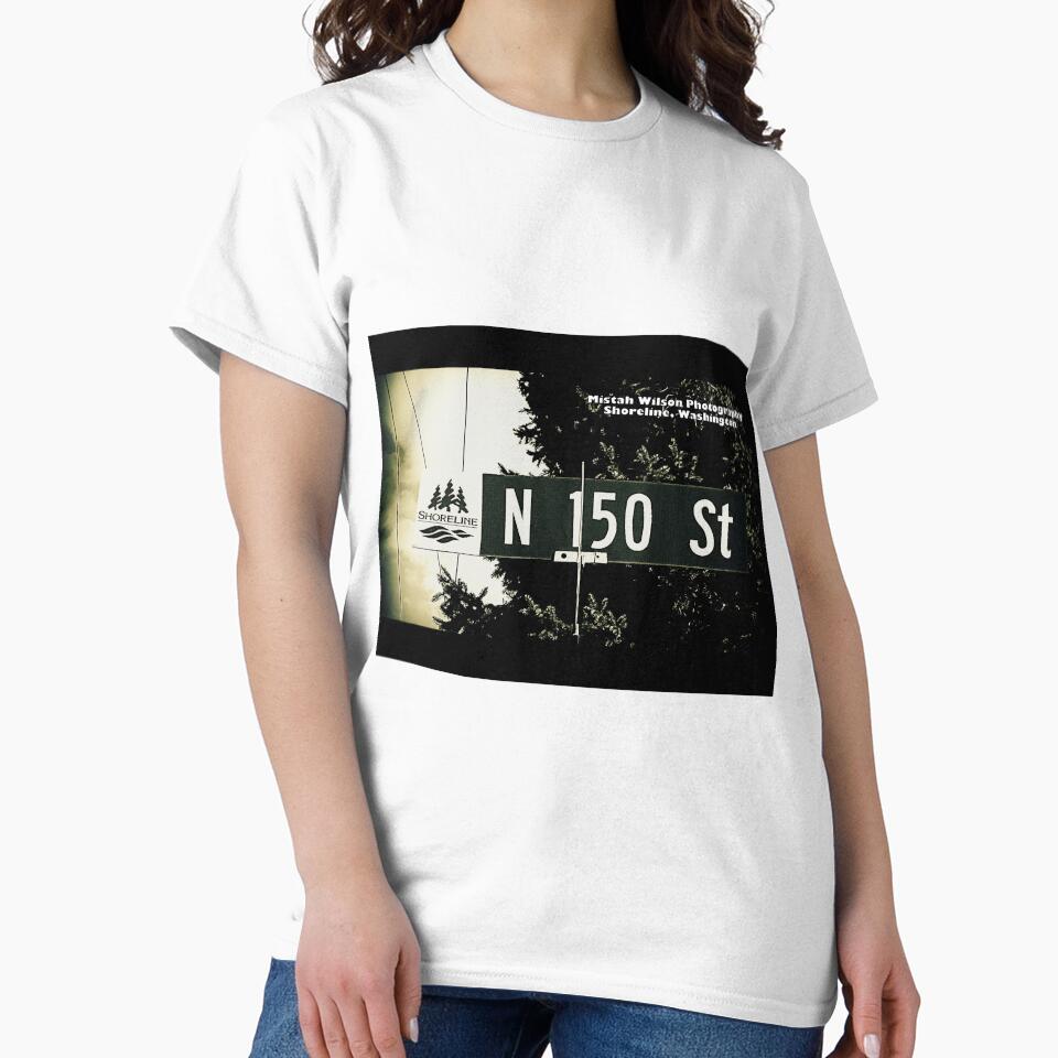 150th Street, Shoreline, Washington by Mistah Wilson by The Street Sign Store