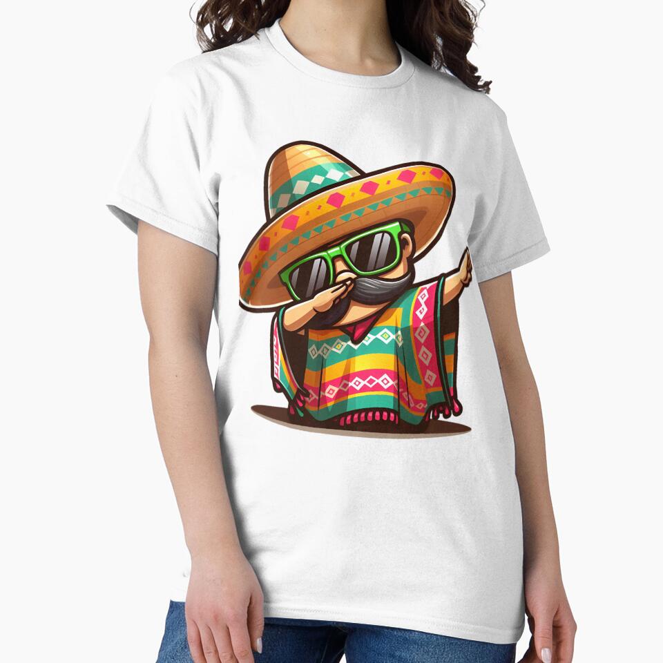Dabbing Mexican Poncho Cinco De Mayo by Isabella ✔️ ✔️