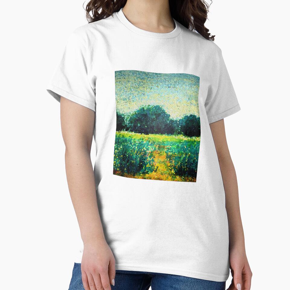Green fields by pracha