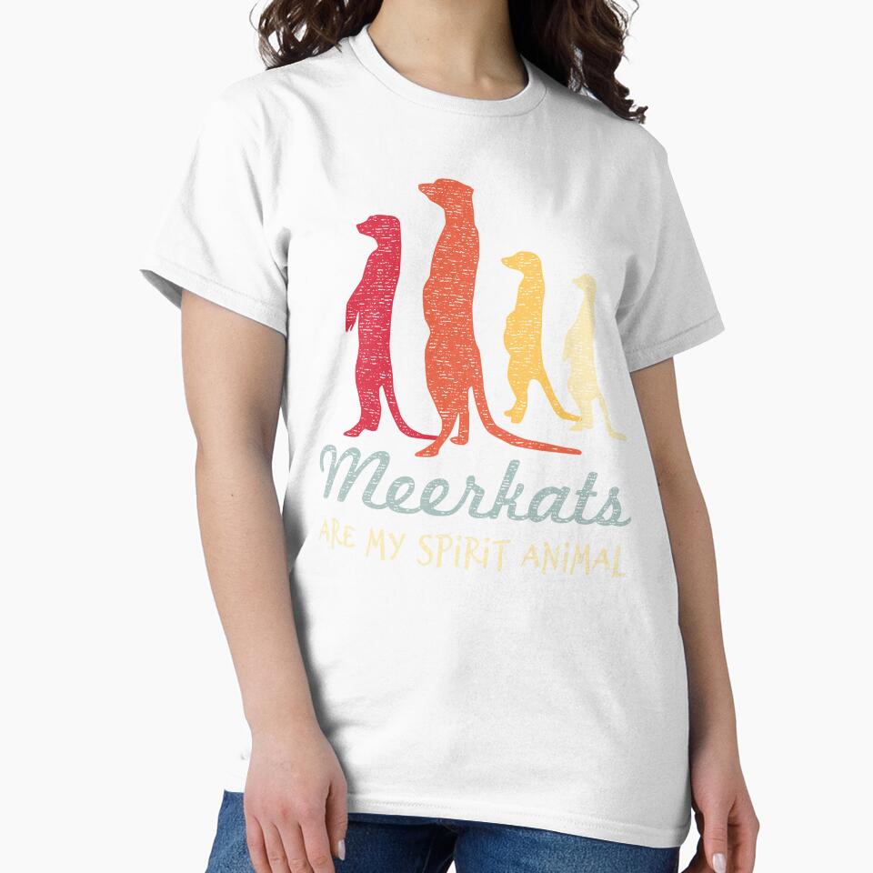 Meerkats Are My Spirit Animal - Love Meerkats by Bangtees