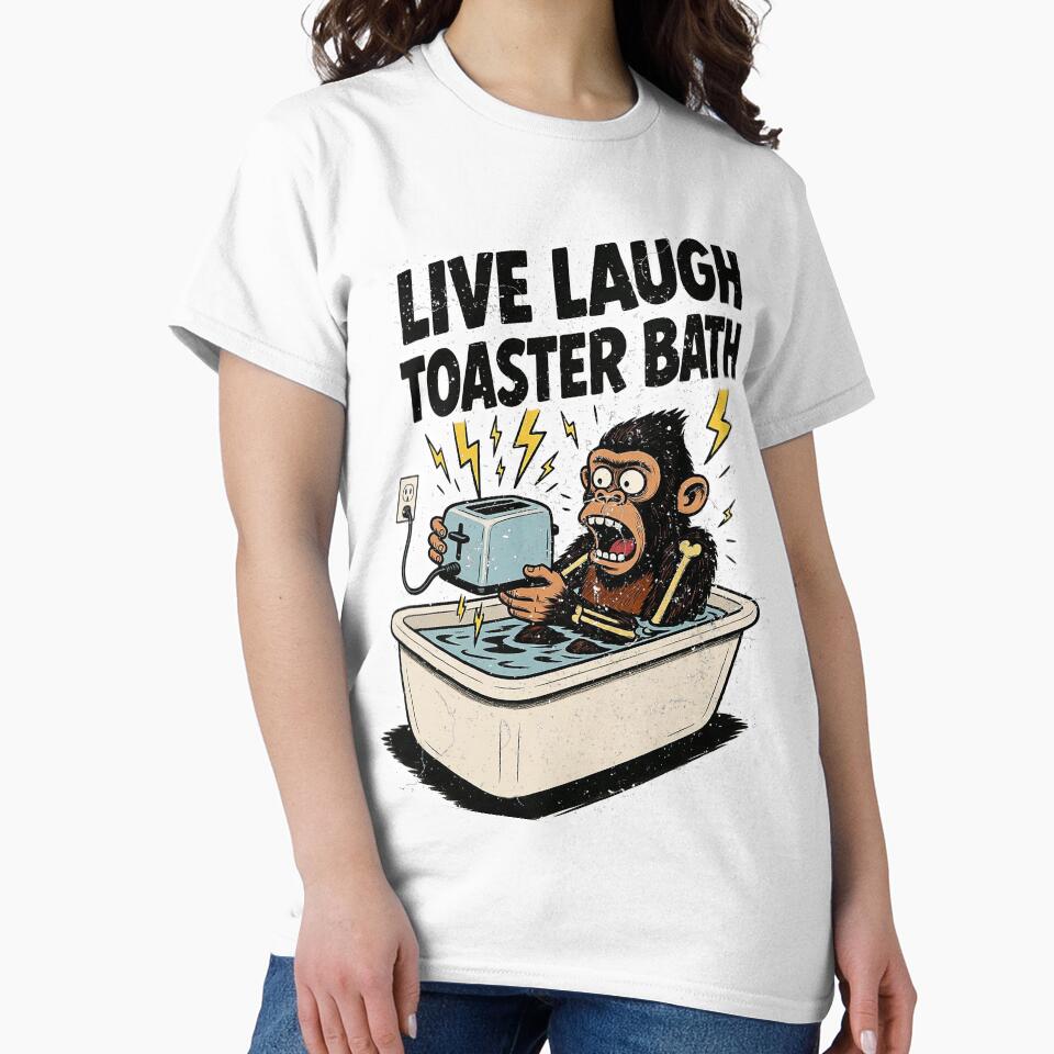 Live Laugh Toaster Bath by Ambers Realm