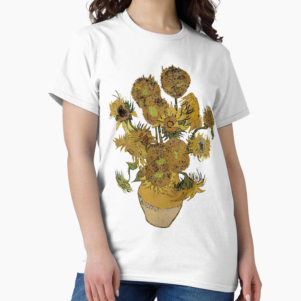Van Gogh Sunflowers Grunged by DesignsByDebQ