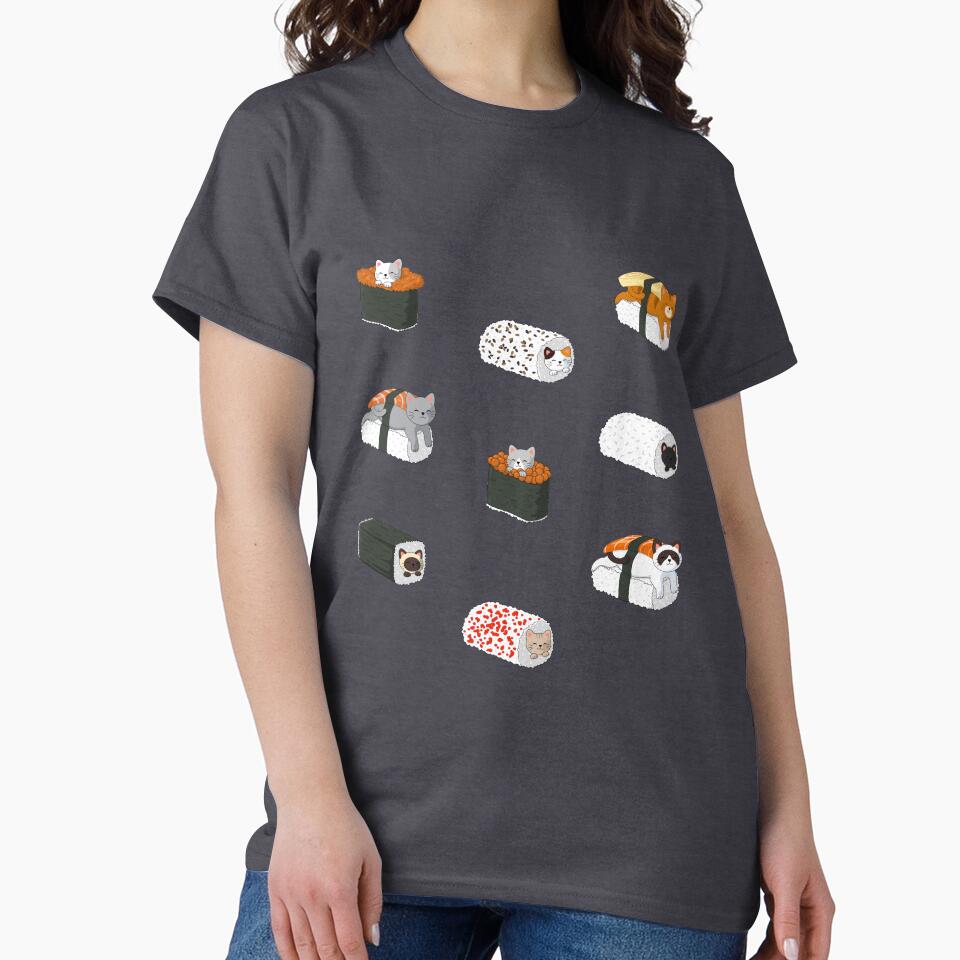 Cat sushi by Angrahius