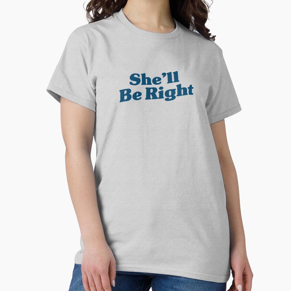 She'll Be Right Navy by Tee-Lee