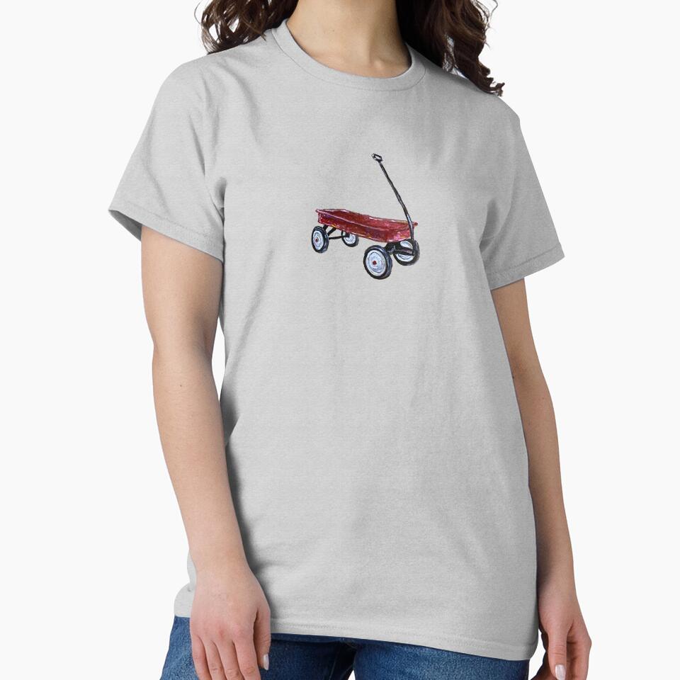 Little Red Wagon by kneeSocksCreate