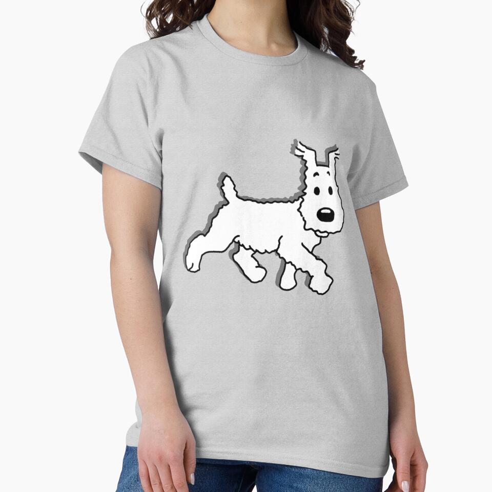 Snowy Dog by GemimaRosaArt