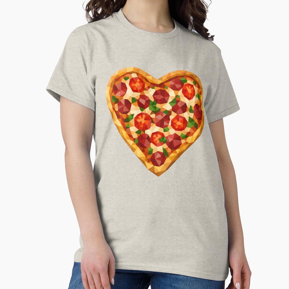 Pizza Lover - Polly Pixel Art by Simmetrika
