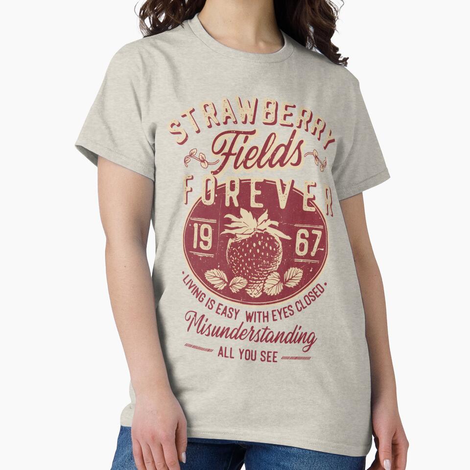 Retro Strawberry Fields by Darkifun