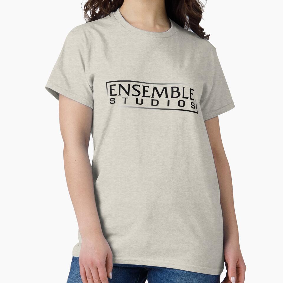 Ensemble Studios (Clean Variant) inspired  T-Shirt / Print / Sticker Design (retro gaming series) by Mercy Apparel