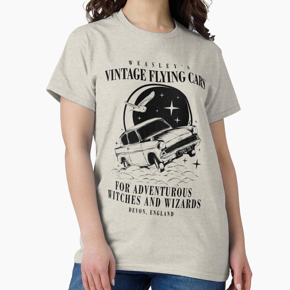Vintage Flying Cars by Slythh