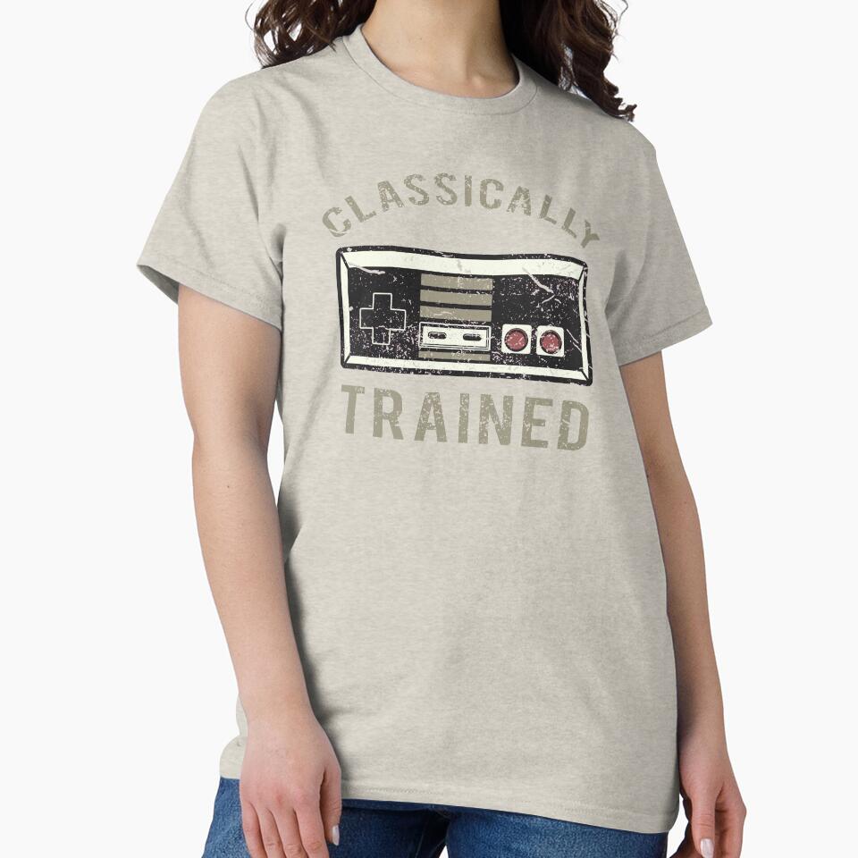 Classically Trained Funny Video Gamer Gaming Gift by Hameegaa