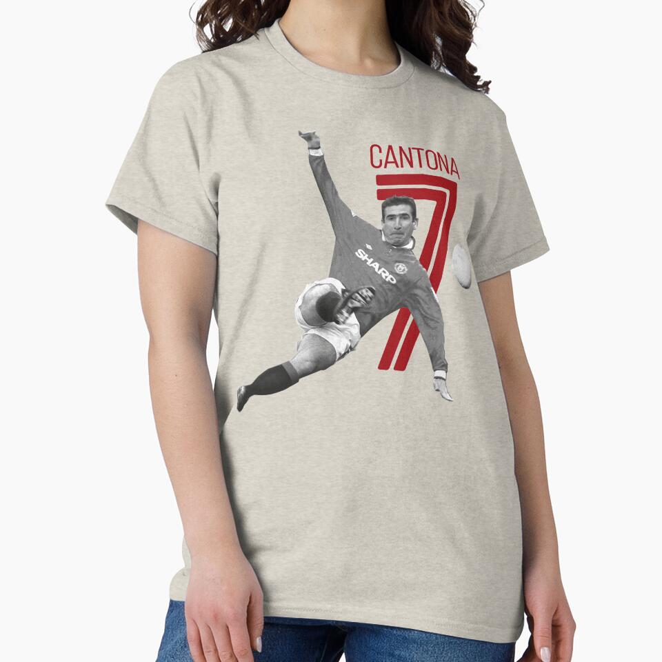 Éric Cantona Retro. Diseño 2 by ocusido
