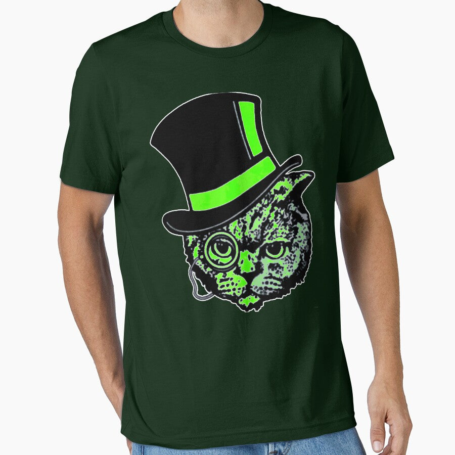 Green Cosmopolitan Cat by Mr-Burgher
