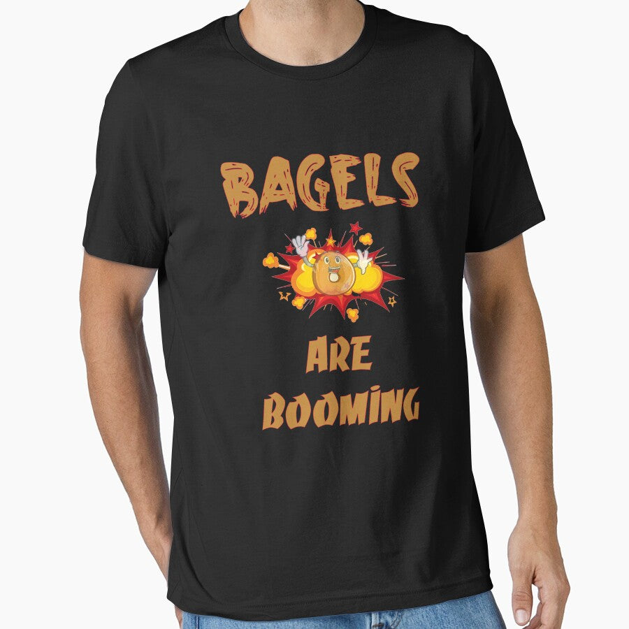 Bagels Are Booming Slim Fit T-Shirt by Yagami1