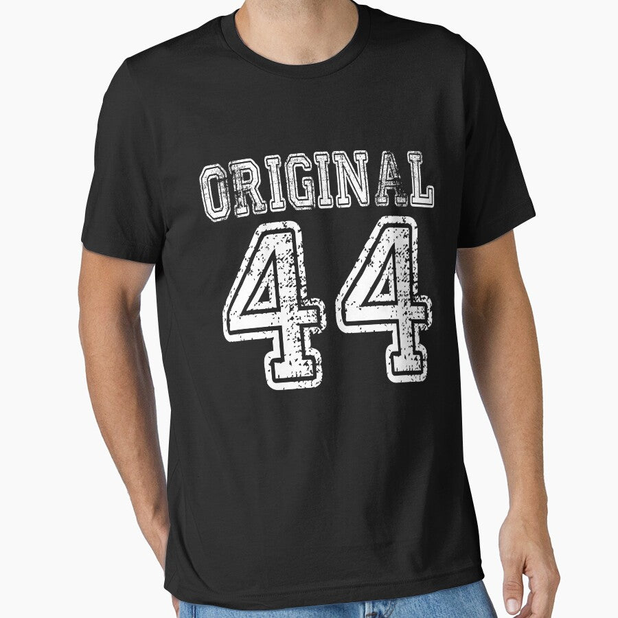 Original 44 1944 2044 T-shirt Birthday Gift Age Year Old Boy Girl Cute Funny Man Woman Jersey Style by arcadetoystore