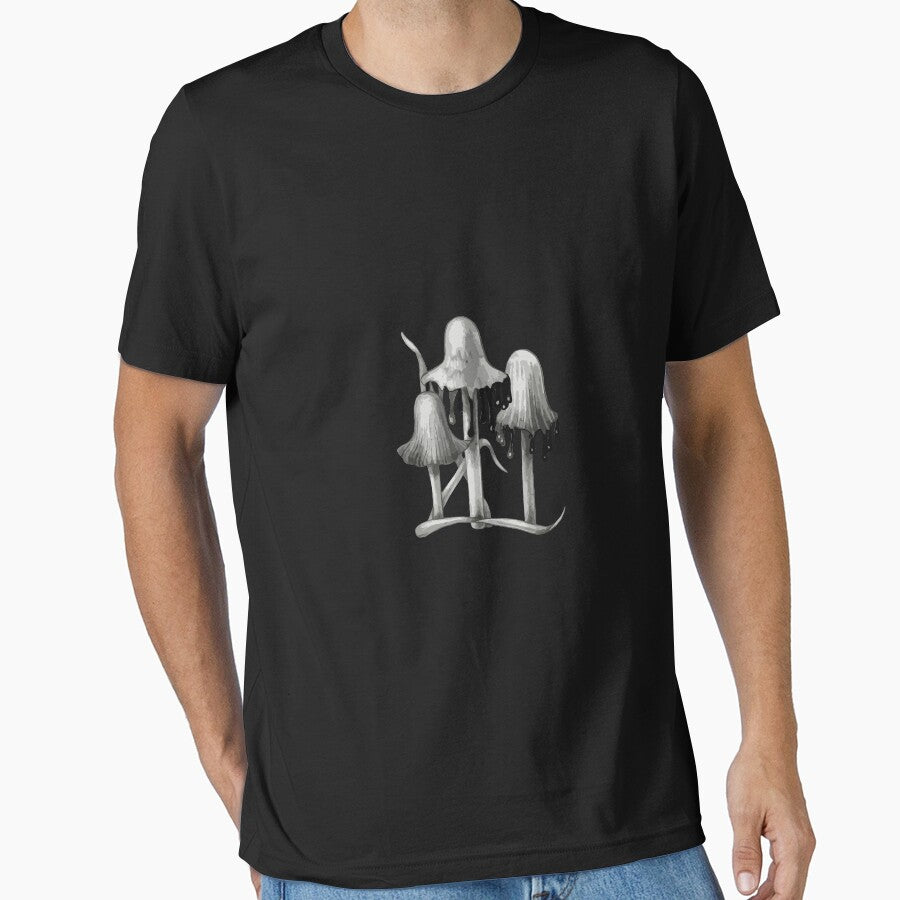 Three toadstools novelty design mushrooms cap stem soil Long Sleeve T-Shirt by cpaddensil