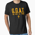 G.O.A.T. God Over All Things Christian Design by ameirkessao