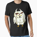 Snow Owl Cartoon Premium T-Shirt by MillsThomas