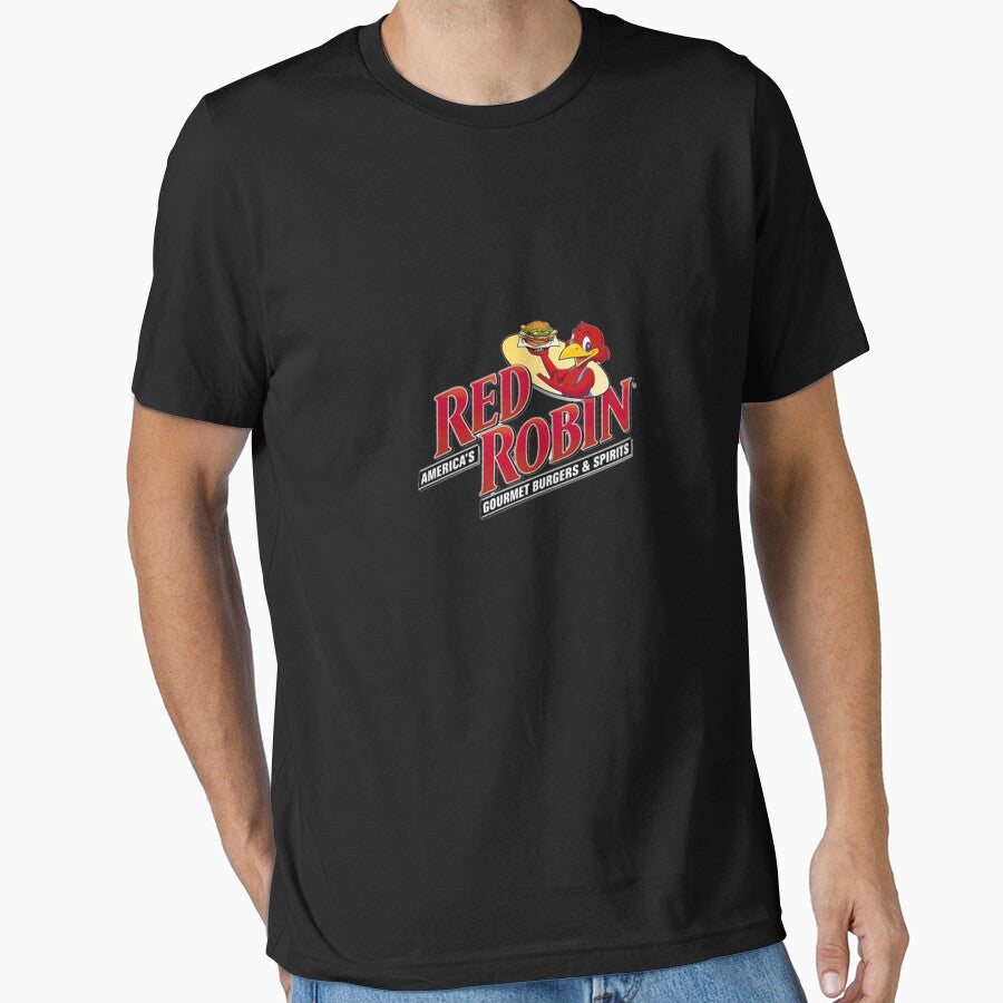 Red Robin Premium T-Shirt by LeonDimitrov