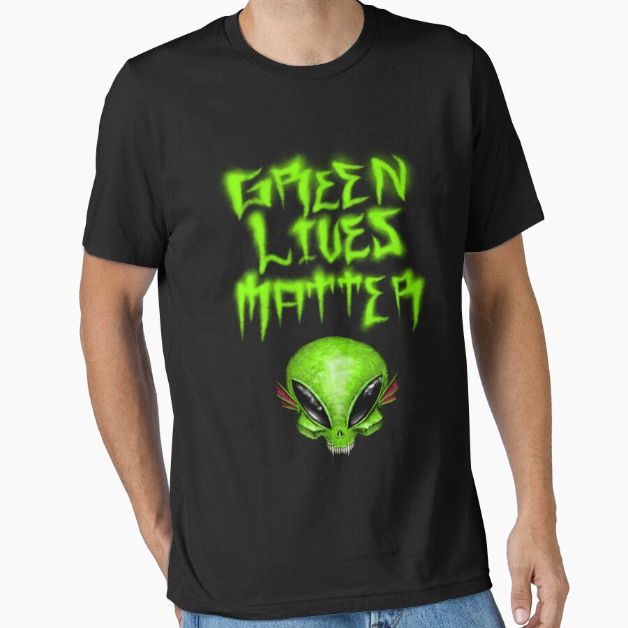 GREEN LIVES MATTER Premium T-Shirt by LukaPasschiers