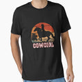 Cowgirl Girl Horse Riding Vintage Style Rodeo Texas Ranch Long Sleeve by sheliaconley