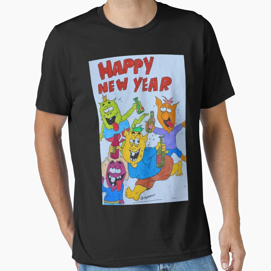 Happy new year misfits Premium Scoop by scerboeqpu