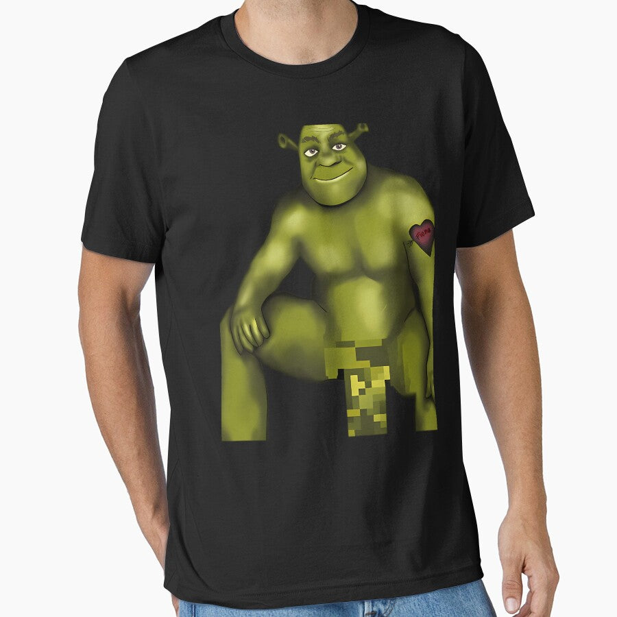 Thicc Boy Shrek by Travis Edwards